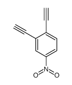 1,2-diethynyl-4-nitrobenzene Structure