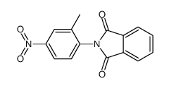 2-(2-methyl-4-nitrophenyl)isoindole-1,3-dione Structure