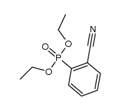 2-Cyanphenylphosphonsaeurediethylester结构式