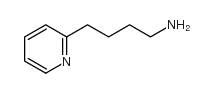 4-PYRIDIN-2-YL-BUTYLAMINE结构式