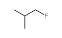 1-fluoro-2-methylpropane Structure