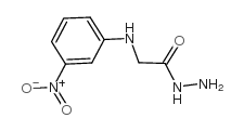 2-(3-硝基苯胺)乙酰肼结构式