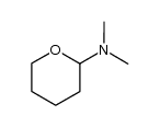 2-(dimethylamino)tetrahydropyran Structure