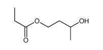 3-hydroxybutyl propanoate Structure