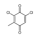 3,5-dichloro-2-methylcyclohexa-2,5-diene-1,4-dione Structure