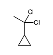 1,1-dichloroethylcyclopropane Structure
