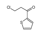 3-氯-1-(2-噻吩基)-1-丙酮结构式
