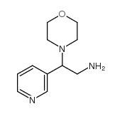2-吗啉-4-基-2-吡啶-3-乙胺结构式