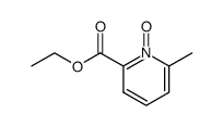 ethyl 6-methylpyridine-2-carboxylate N-oxide结构式
