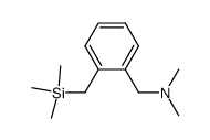 [o-[α-(trimethylsilyl)methyl]benzyl]dimethylamine结构式