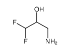 3-氨基-1,1-二氟-2-丙醇结构式