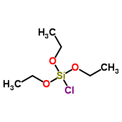 Chloro(triethoxy)silane Structure