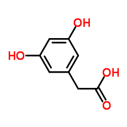 3,5-Dihydroxyphenylacetic Acid structure