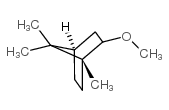 (1R,2R,4R)-REL-2-甲氧基-1,7,7-三甲基二环[2.2.1]庚烷结构式