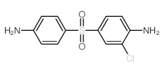 Benzenamine,4-[(4-aminophenyl)sulfonyl]-2-chloro-结构式