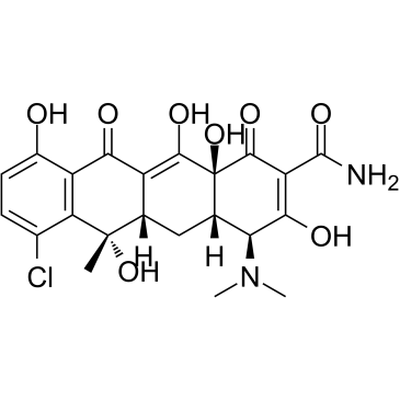 Chlortetracycline Structure