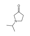 1-propan-2-ylpyrrolidin-3-one结构式