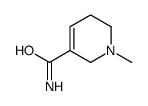 3-Pyridinecarboxamide,1,2,5,6-tetrahydro-1-methyl-(9CI)结构式