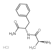 H-Ala-Phe-NH2 · HCl structure