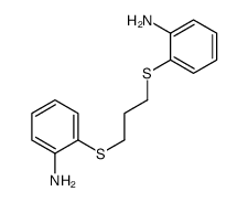 2-[3-(2-aminophenyl)sulfanylpropylsulfanyl]aniline结构式