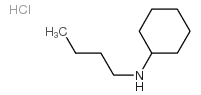 n-butylcyclohexanamine hydrochloride Structure