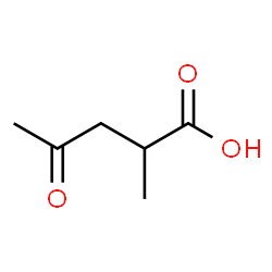 Pentanoic acid, 2-methyl-4-oxo-, (2R)- (9CI) structure