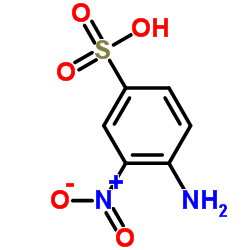 2-硝基苯胺-4-磺酸结构式