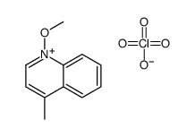 1-methoxy-4-methylquinolin-1-ium,perchlorate Structure