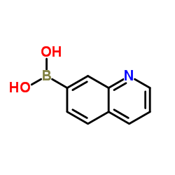 喹啉-7-硼酸结构式
