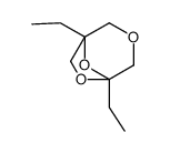 1,5-diethyl-3,6,8-trioxabicyclo[3.2.1]octane结构式