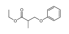 ethyl 2-methyl-3-phenoxypropanoate Structure