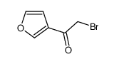 2-Bromo-1-(3-furyl)ethanone结构式