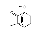 4-methoxy-2-methylbicyclo[2.2.2]oct-2-en-5-one结构式