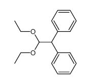 2,2-diphenylacetaldehyde diethyl acetal Structure