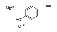 (苯酚、甲醛)的聚合物与氧化镁的络合物结构式