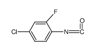 2-fluoro-4-chlorophenyl isocyanate Structure