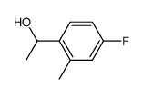 1‐(4‐fluoro‐2‐methylphenyl)ethanol结构式