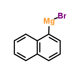 Bromo(1-naphthyl)magnesium Structure