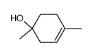 1,4-dimethylcyclohex-3-en-1-ol结构式