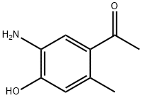 5'-氨基-4'-羟基-2'-甲基-苯乙酮结构式