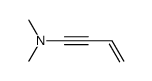N,N-Dimethyl-3-buten-1-yn-1-amin Structure