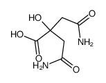 citric acid α,α'-diamide Structure