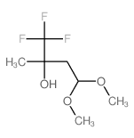 1,1,1-trifluoro-4,4-dimethoxy-2-methyl-butan-2-ol结构式