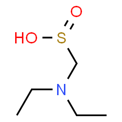 Methanesulfinic acid, (diethylamino)- (9CI) Structure