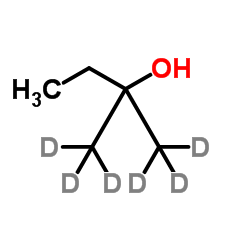 2-(2H3)Methyl-2-(1,1,1-2H3)butanol Structure
