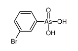 (3-bromophenyl)arsonic acid Structure
