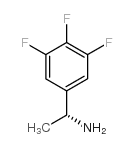 (AR)-3,4,5-三氟-A-甲基-苯甲胺结构式