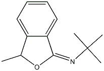 2-Propanamine,2-methyl-N-(3-methyl-1(3H)-isobenzofuranylidene)-,[N(Z)]-(9CI)结构式