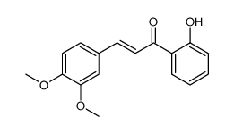 (E)-2'-Hydroxy-3,4-dimethoxychalcone结构式