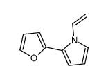 1-ethenyl-2-(furan-2-yl)pyrrole结构式